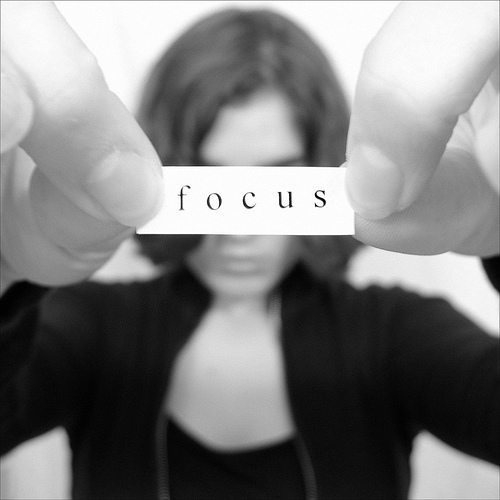 Focus-woman